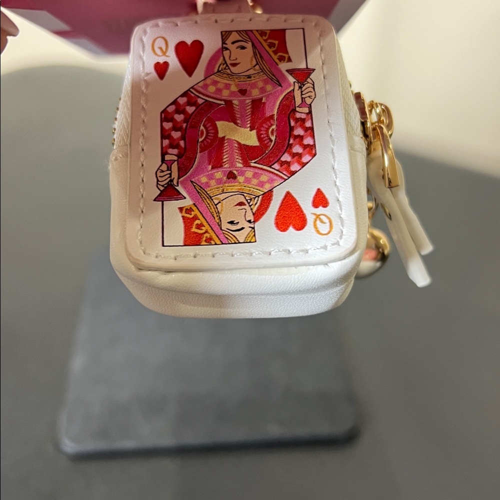 Piper K | Queen Of Hearts ♥️🃏 Zipper Pouch Bag Charm - Picture 9 of 9